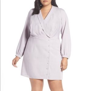 NWT WAYF Roxy Glen Plaid Wrap Dress ✨